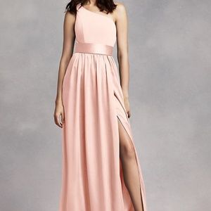 Vera Wang One-Shoulder Gown